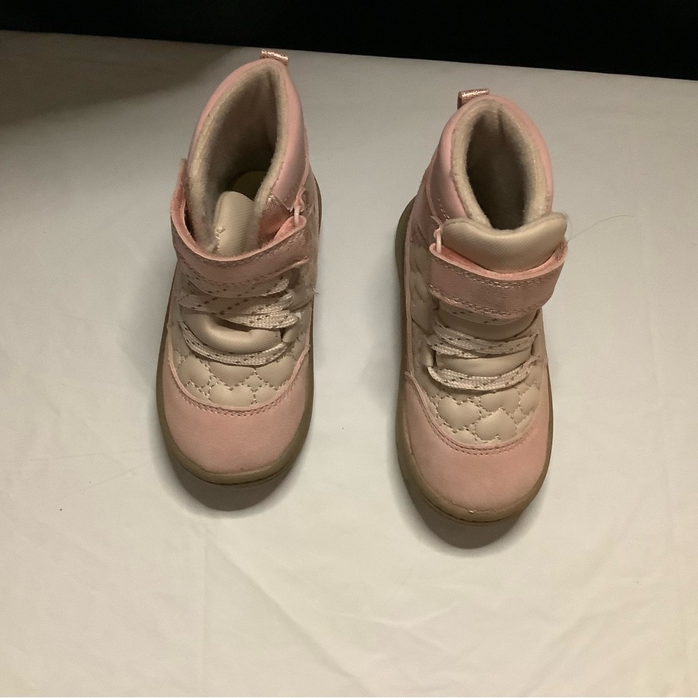 Carter's Kids Boots in Pink and Cream